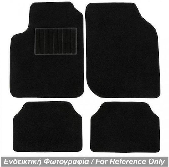 Race Axion Set of Front and Rear Mats 4pcs for Ford Transit 2012 Black