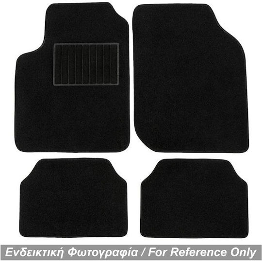 Race Axion Set of Front and Rear Mats 4pcs for Opel Tigra 2004 Gray / Black