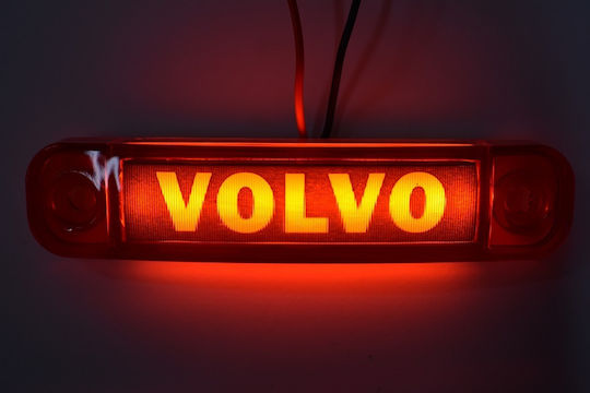 Nokta Φως Όγκου Φορτηγού 24V - Κόκκινο L0428VOLR