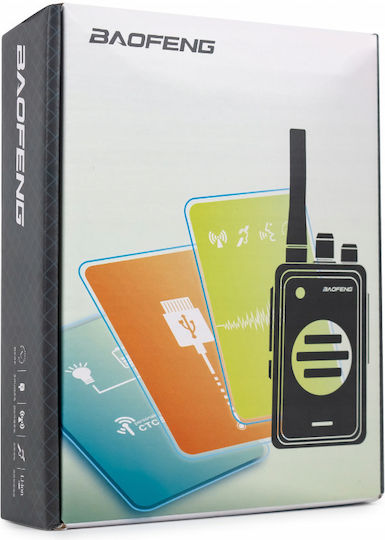 Baofeng Bf-t25e Wireless Transceiver PMR 0.5W with Monochrome Screen In Red Color