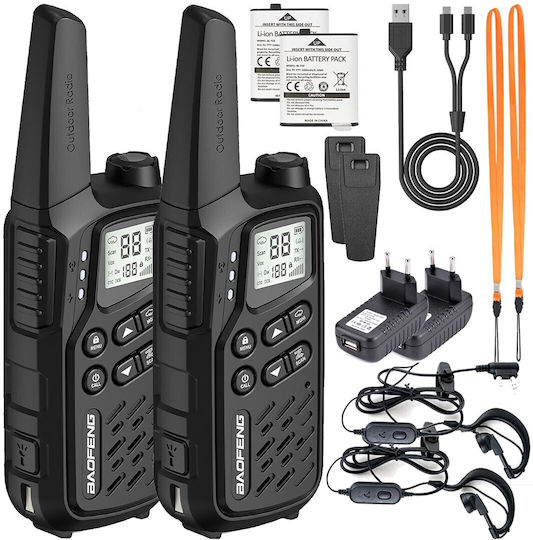 Baofeng Bf-t25e Wireless Transceiver PMR 0.5W with Monochrome Screen