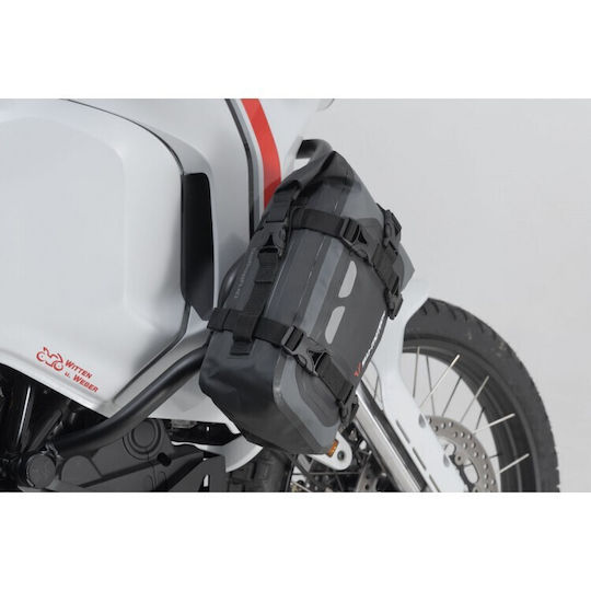SW-Motech Drybag Motorcycle Soft Bag for Rails Waterproof 70L Gray