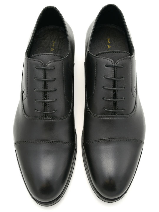 Δερμάτινα Ανδρικά Oxfords Μαύρα