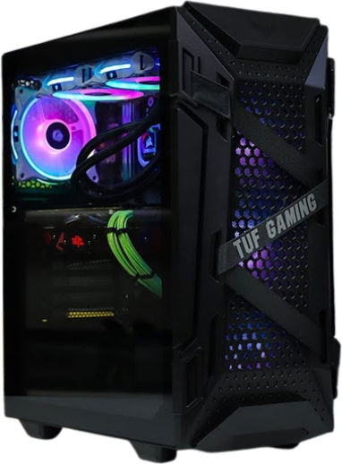 Vengeance Legend-V47 ASUS Edition Gaming Desktop PC (Ryzen 5-7600X/32GB DDR5/1TB SSD + 2TB HDD/Radeon RX 7700 XT/No OS)