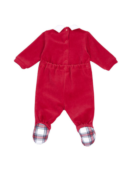 Chicco Baby Bodysuit Set Red