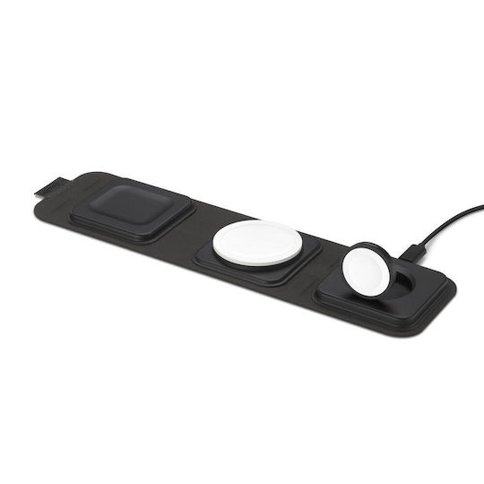 Mophie Ασύρματος Φορτιστής (Qi Pad) 15W Power Delivery Μαύρος (401309741)