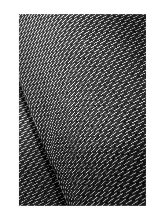 Guy Laroche Sheet King Size with Elastic 180x200+35cm. Minimal Black & White
