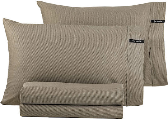 Guy Laroche Sheet Super-Double with Elastic 160x200+35cm. Minimal Wenge