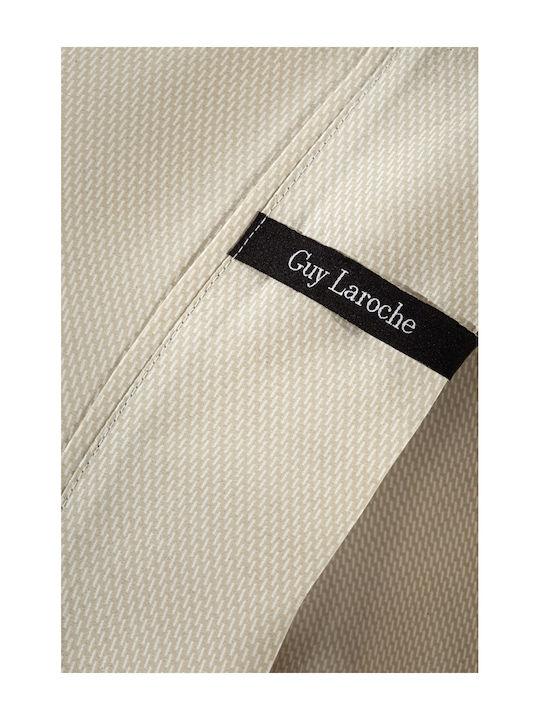 Guy Laroche Sheet King Size 280x270cm. Minimal Natural