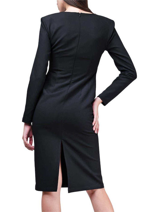 Ice Play Kleid Ganztägig Schwarz