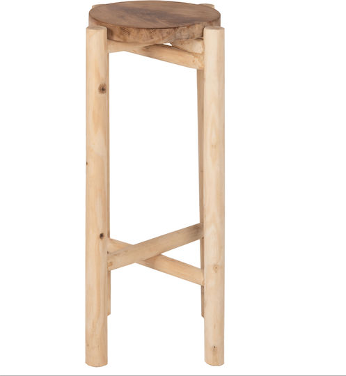 HomeMarkt Hover Стойка за саксия Дърво Бежов 30брx30брx75брсм.