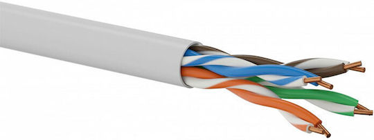 A-LAN U/UTP Cat.5e Ethernet Network Cable Without Terminated Connectors 305m Gray