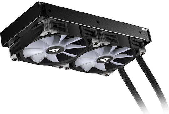 Sharkoon S70 Υδρόψυξη AIO CPU με 2 Ανεμιστήρες 120mm και ARGB Φωτισμό