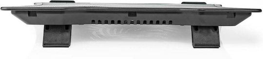 Nedis Pad De Răcire Pentru Laptop Până La 17" Cu 1 Ventilator Și Iluminare NBCR101BK