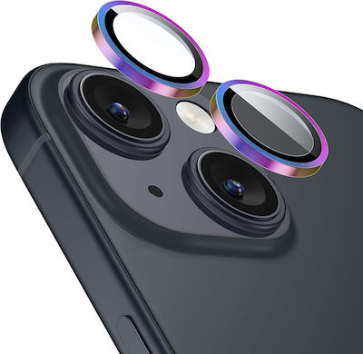 ESR Kameraschutz Gehärtetes Glas Dark Blue für das iPhone 15/ 15 Plus