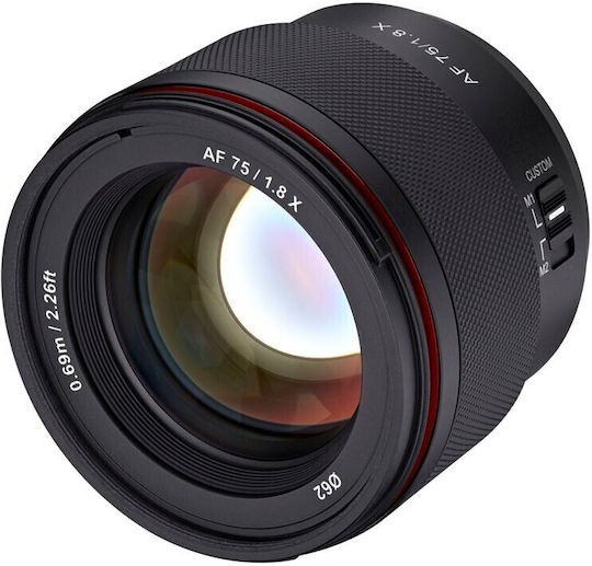 Samyang Crop Φωτογραφικός Φακός Telephoto για Fujifilm X Mount Μαύρος