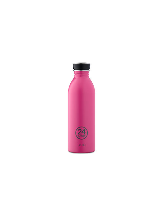 24Bottles Urban Passion Wasserflasche Rostfreier Stahl 500ml Rosa