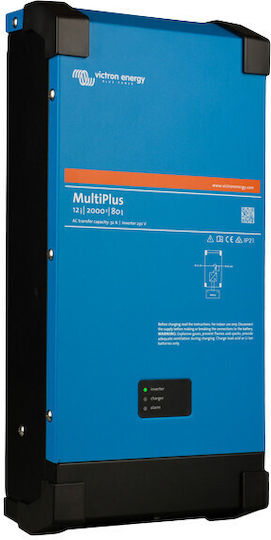 Victron Energy MultiPlus 12/2000/80-32 Pure Sine Wave Power Inverter with Input Voltage 12V Single Phase PMP122200000