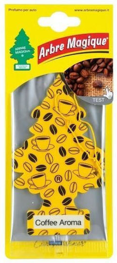 Lampa Car Air Freshener Tab Pendand Arbre Magique Coffee Aroma