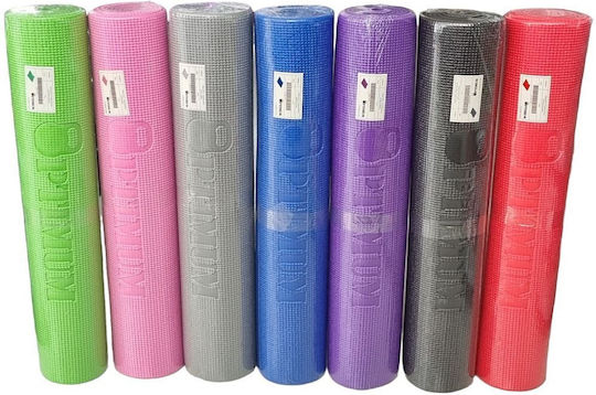 Optimum Yoga Mat 0,6cm Exercise Mat Purple (173x61x0.6cm)