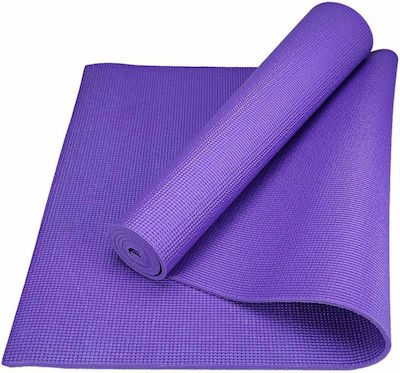 Optimum Yoga Mat 0,6cm Exercise Mat Purple (173x61x0.6cm)