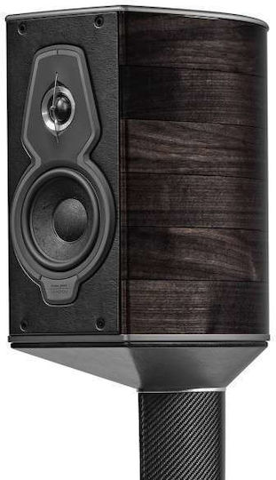 Sonus Faber Homage Guarneri G5 18108-3195 Paar Hi-Fi Lautsprecher Buch selbst 30W 2 Anzahl von Fahrern Rot / Gray