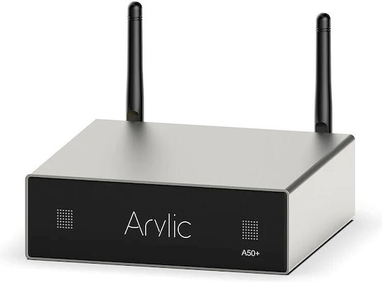 Arylic A50+ Ολοκληρωμένος Ενισχυτής Hi-Fi Stereo Ασημί