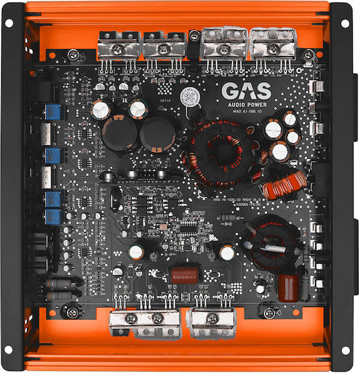 Gas Audio Power Ενισχυτής Αυτοκινήτου Mad 1 Καναλιού (Κλάση D)