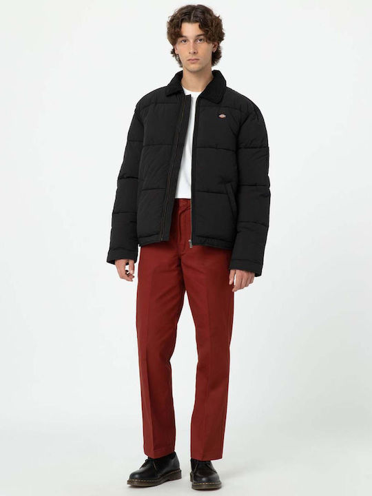 Eisenhower Winter Jacke Puffer Schwarz