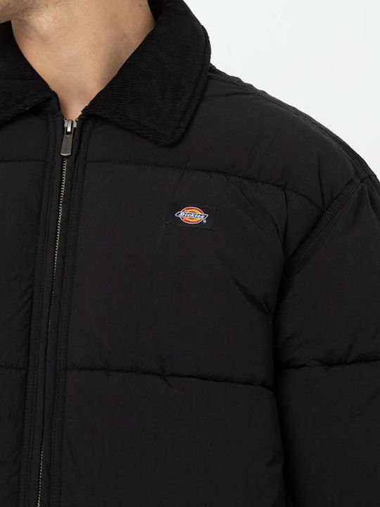 Eisenhower Winter Jacke Puffer Schwarz
