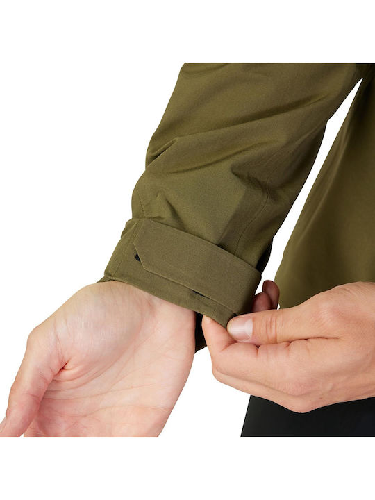 Defend 3l Αθλητικό Μπουφάν Αδιάβροχο Πράσινο