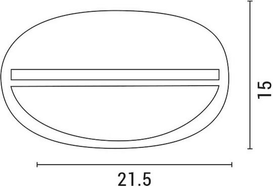 Eurolamp Πλαφονιέρα 21.5x15x11εκ. Eurolamp Πλαφονιέρα 21.5x15x11εκ.
