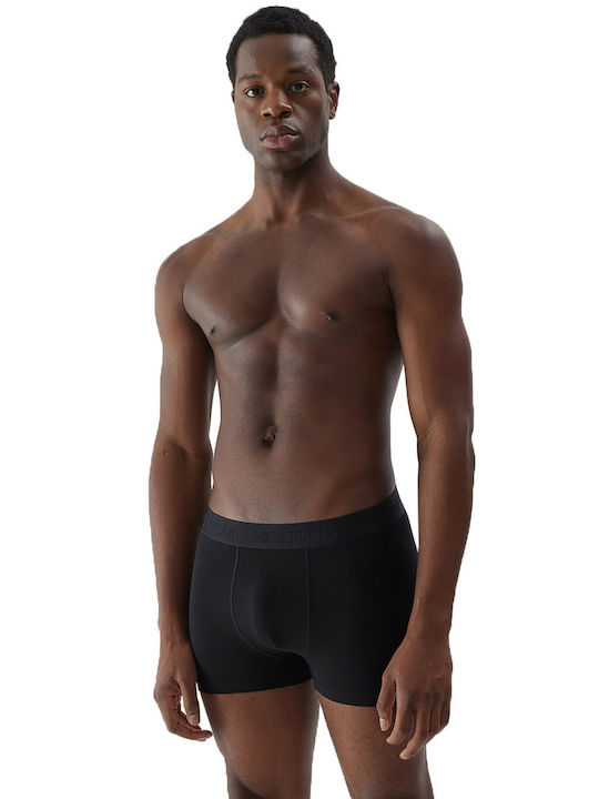 4F Men's Boxers Black 2Pack