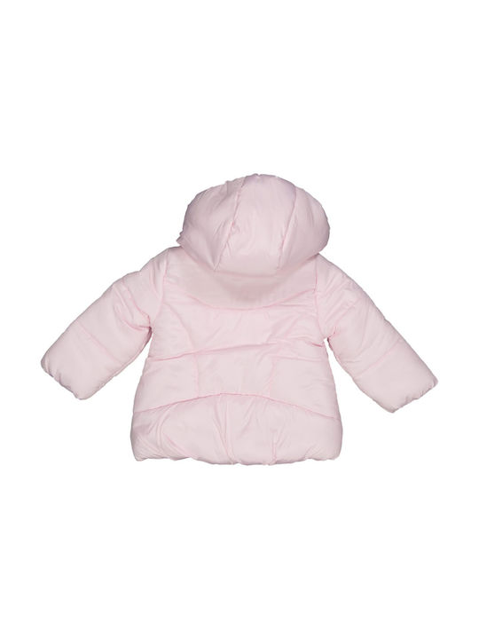 Birba Trybeyond Kids Casual Jacket with Lining & Hood Pink