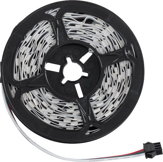 GloboStar LED Strip USB 5V RGB Light 1m Type SMD5050 with Power Supply & Remote Control