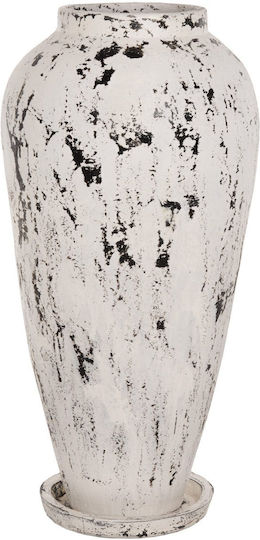 HomeMarkt Διακοσμητικό Βάζο Keramik Laurel Orange 26x35x6cm 1Stück