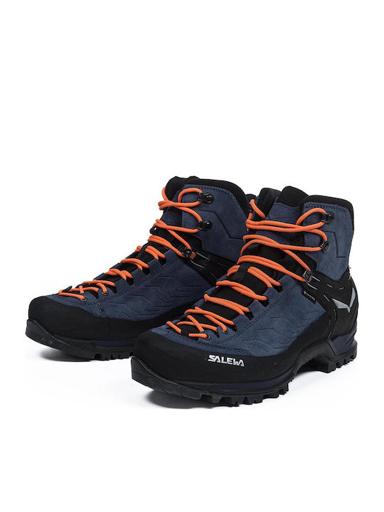 Salewa Mtn Trainer Mid Gtx Men's Hiking Waterproof Boots With Gore-Tex Membrane Green