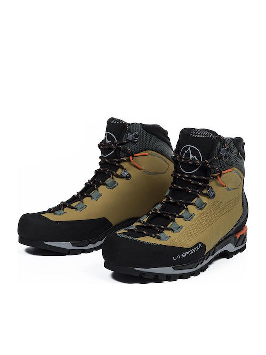 La Sportiva Trango Tech Leather Ανδρικά Ορειβατικά Μποτάκια Αδιάβροχα με Μεμβράνη Gore-Tex Κίτρινα