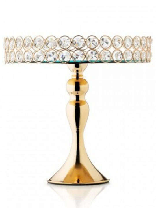 Palma Emporio Cake Stand Gold 25.5x24.5cm