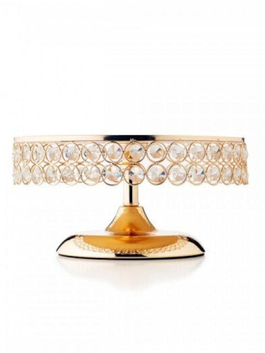 Palma Emporio Cake Stand Gold 30x12.5cm