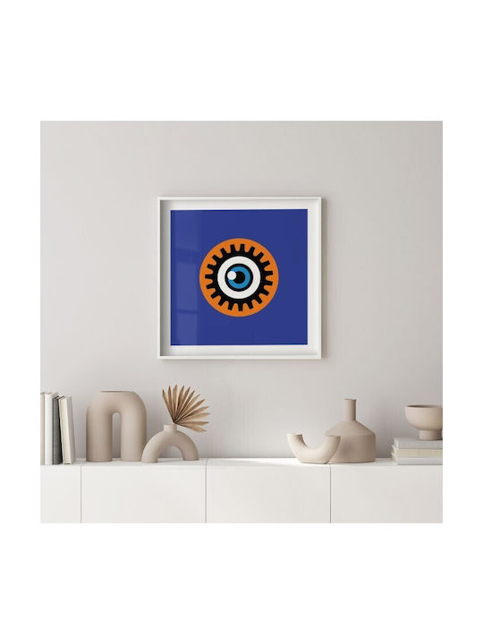 Walls Poster Clockwork Blue Eye 100x100cm