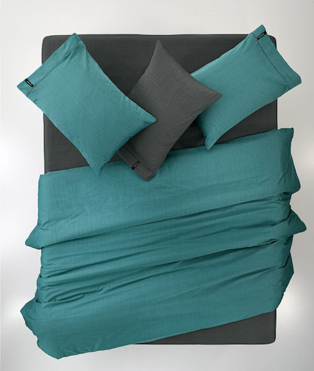 Guy Laroche Minimal Σετ με Φάσα Petrol 50x70cm 1117092223015 Guy Laroche Minimal Σετ με Φάσα Petrol 50x70cm 1117092223015