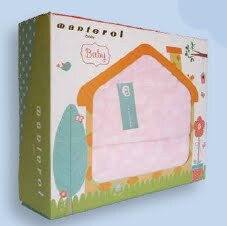 Manterol Casa Decke Babydecken Kinderbett Samt Rosa 110x140cm
