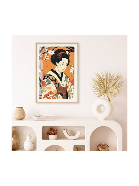 Walls Αφίσα Geisha In Kimono 70x100cm