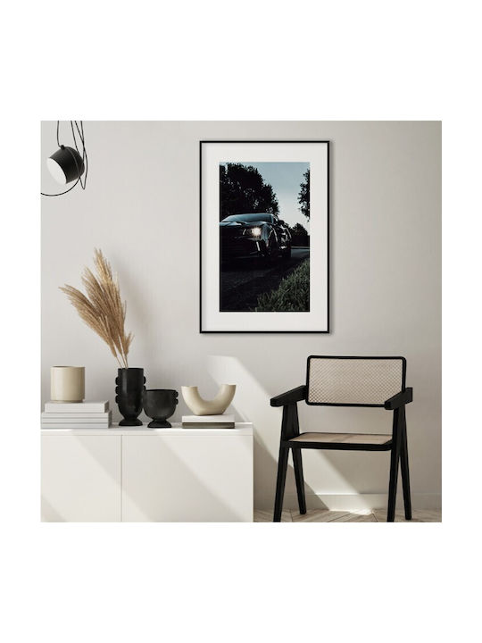 Walls Poster Black Car 50x70cm