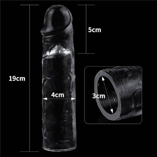 Lovetoy Flawless Transparent Penis Extension 19cm