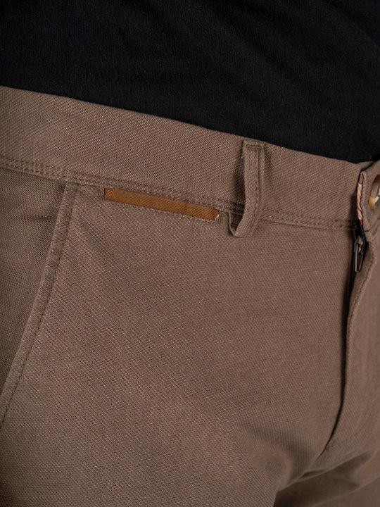 Dezign Herrenhose Chino Braun