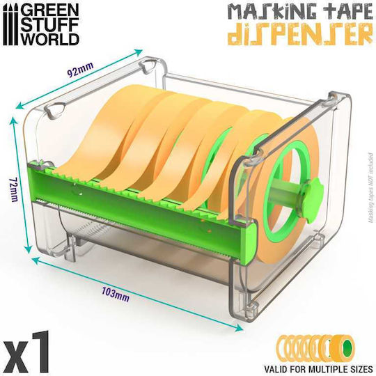 Green Stuff World Masking Tape Modeling
