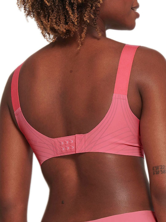 Zero Feel N 2.0 Women's Bra with Light Padding Pink