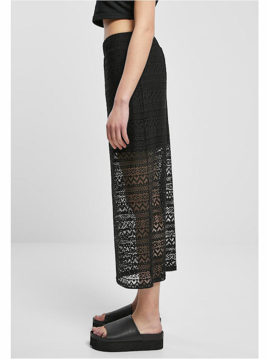 Urban Classics Midi Skirt in Black color